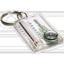 Self-operated｜CoghlanS thermometer and compass are transparent outdoor compact portable and exquisite for camping
