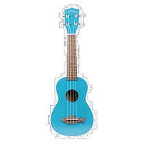 Japan direct mail (Japan direct mail) KALA ukulele entry-level with storage box blue MK