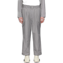 Hong Kong Direct Mail Trendy Luxury Y-3 Mens Gray Workwear Overalls IV7744