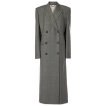Hong Kong direct mail trendy luxury magda butrym womens double-breasted wool coat 001336