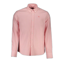 North Sails Cotton Mens Shirt - Pink (USA Outlet) Straight Hair