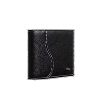 Hong Kong direct mail trendy luxury DIOR Dior mens saddle wallet cowhide bifold