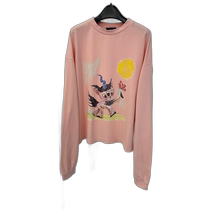 Hong Kong direct mail WE11DONE mens T-shirt WDTT324782UPK AW2024 pink long-sleeved T-shirt