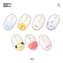 Korean direct mail BT21 wireless mouse BT21 mini multi-function color matching noiseless wireless mouse
