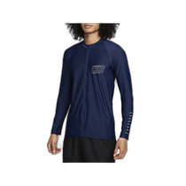 Japan direct mail Nike mens 3D long-sleeved full-zip swimsuit NESSE556-N440 Nike swimsuit