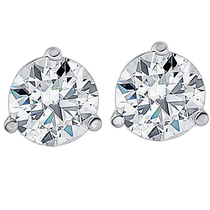 (Direct mail from the United States) pompeii3 universal earrings diamond natural earrings