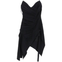 (Direct Mail from the United States) MUGLER) Asymmetrical Mini Bodycon Dress