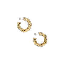 Hong Kong Direct Mail Fashion Luxury Laura Lombardi Womens Spira Gold Earrings Spir