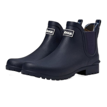 Hong Kong direct mail fashion luxury Barbour Barbour womens Wilton rain boots blue blue comfortable time