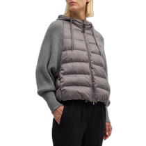 (Direct mail from the United States) brunello cucinelli womens vest vest wool knitted cashmere long sleeves