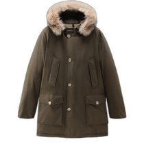 Hong Kong direct mail trendy luxury Woolrich mens Arctic removable fur parka