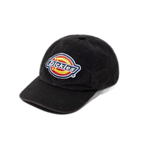 Direct mail from Korea Dickies large logo washed ball cap black
