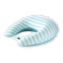 Japan direct mail Richell Richell anti-overflow breast pad soft breastfeeding air cushion inflatable light blue