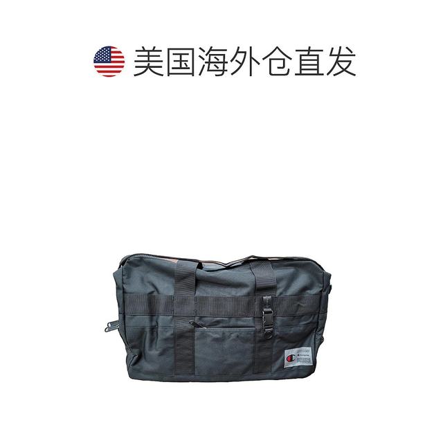 Champion Men's Black Lifeline Duffel Bag - ຜົມຊື່ດຳ