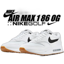 Direct mail from Japan Nike Air Max 1 86 OG Golf white black-gum medium brown