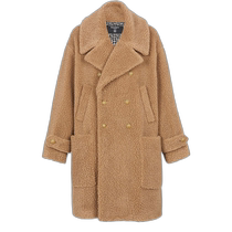 Hong Kong direct mail trendy luxury Balmain mens long double-breasted coat 361588447010