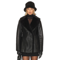 Hong Kong direct mail fashion luxury LAMARQUE womens Camille coat CAMILLEBLK