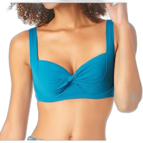 anne coleLive In Color Retro Underwire Bikini Top (Teal) - Teal