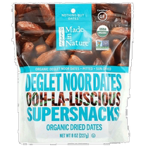 Hong Kong Straight Made In Nature organic dried date snacks sun-dried gluten-free 227g