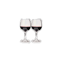 Self-operated｜Gsi wine glass is romantic and warm the slender stem strengthens the cup body is light translucent elegant smooth and stretched