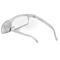 Japan Direct Mail (Japan Direct Mail) Hazuki Glasses Magnifier 1 85x Pearl White 4964594