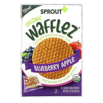 Direct mail from Hong Kong Sprout OrganicsWafflez Blueberry Apple Flavor 5 packs 0 63 per pack