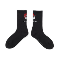 Korean direct mail MALBON GOLF sports socks M4143PSC01BLK