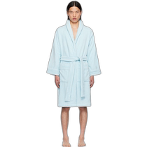 Hong Kong direct mail fashion luxury Versace mens blue Medusa bathrobe ZACJ000081
