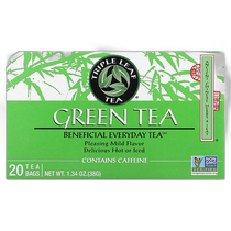 Hong Kong Direct Shipping Three Leaf Tea Green Tea 20 Packs 1 4 oz (40g)