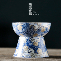 Tang Yun Japanese Kung Fu tea accessories Creative tea ceremony zero matching tea leak tea filter Tea filter Tea filter