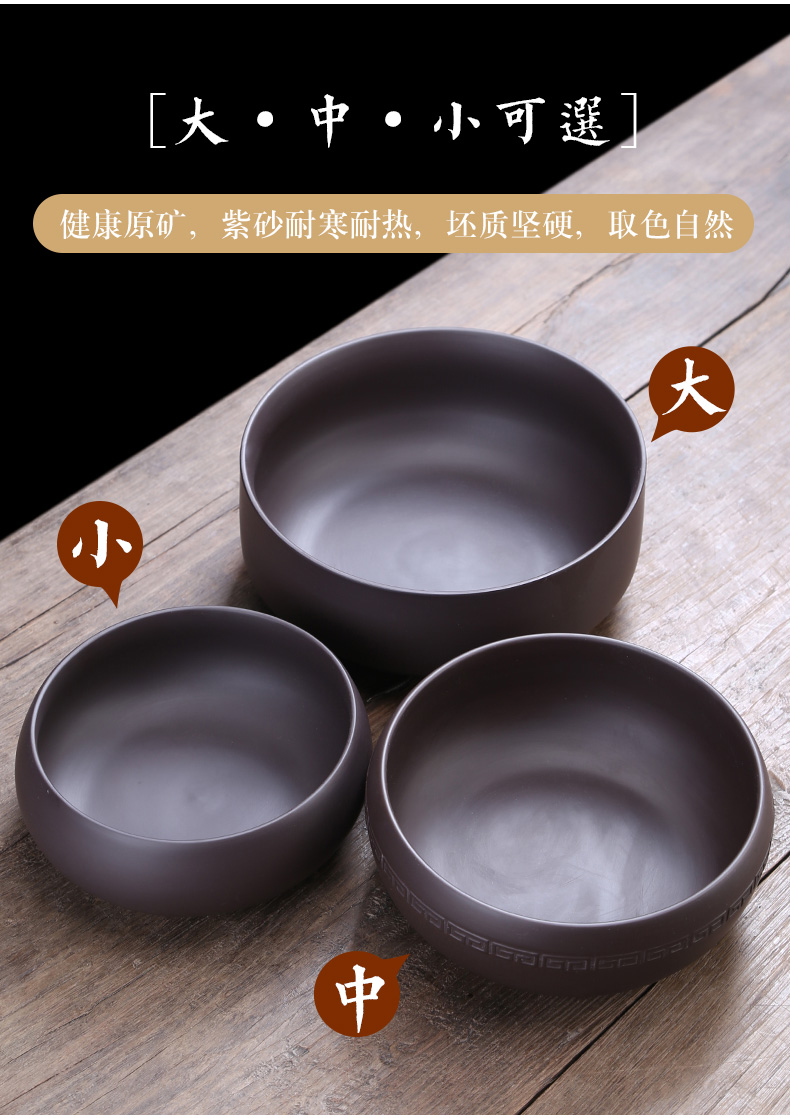 Writing brush washer bath ceramic tea brand to implement large tea tools tea tray tea accessories zero water jar for wash cup bowl