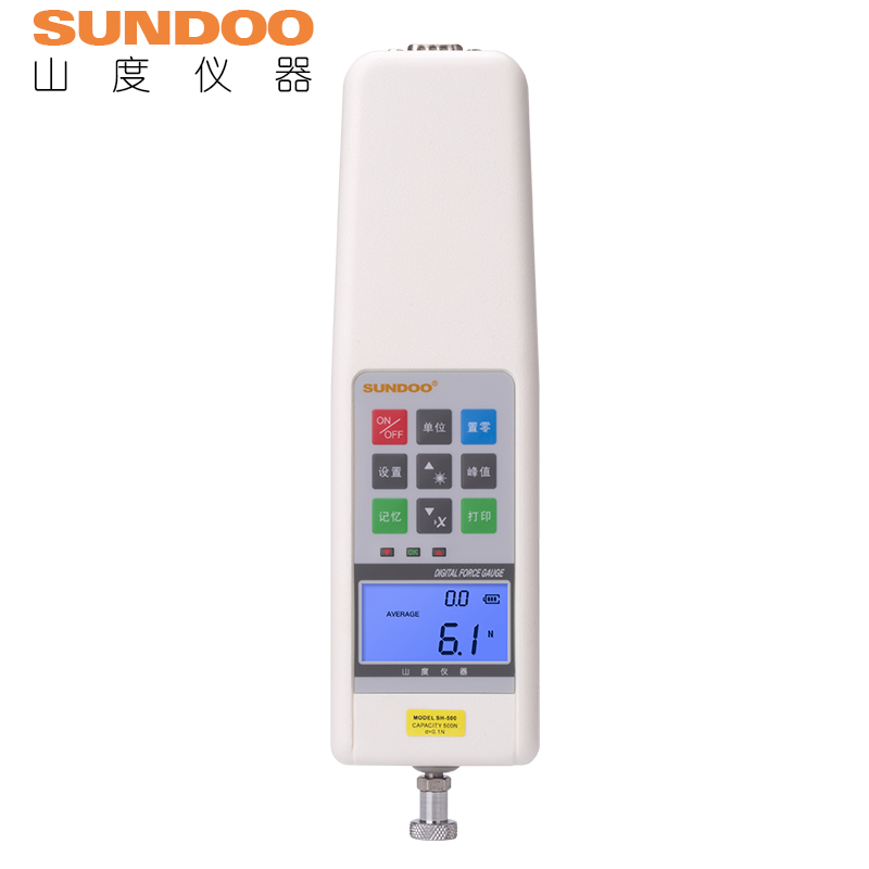 SUNDOO Shandu SN SH Number Explicit Push-Pull Force Meter Pointer Tensile Gauge Spring Dynamometer Pressure Tester