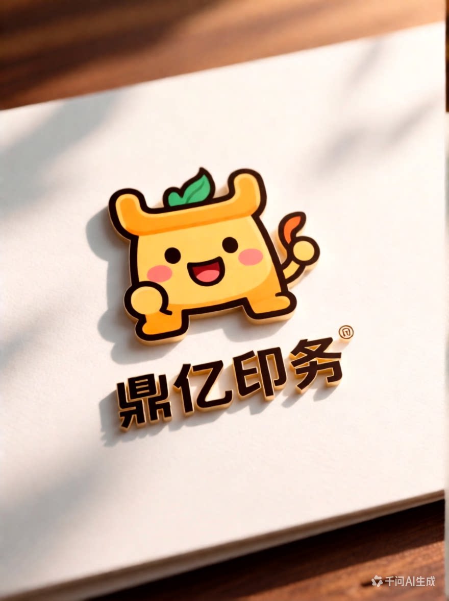 鼎亿印务的LOGO