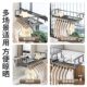 Small Portable Clothes Drying Rack for Windows and Balconies, Hanging Type, Widened and Thickened, Can Dry Shoes, No Drilling Required