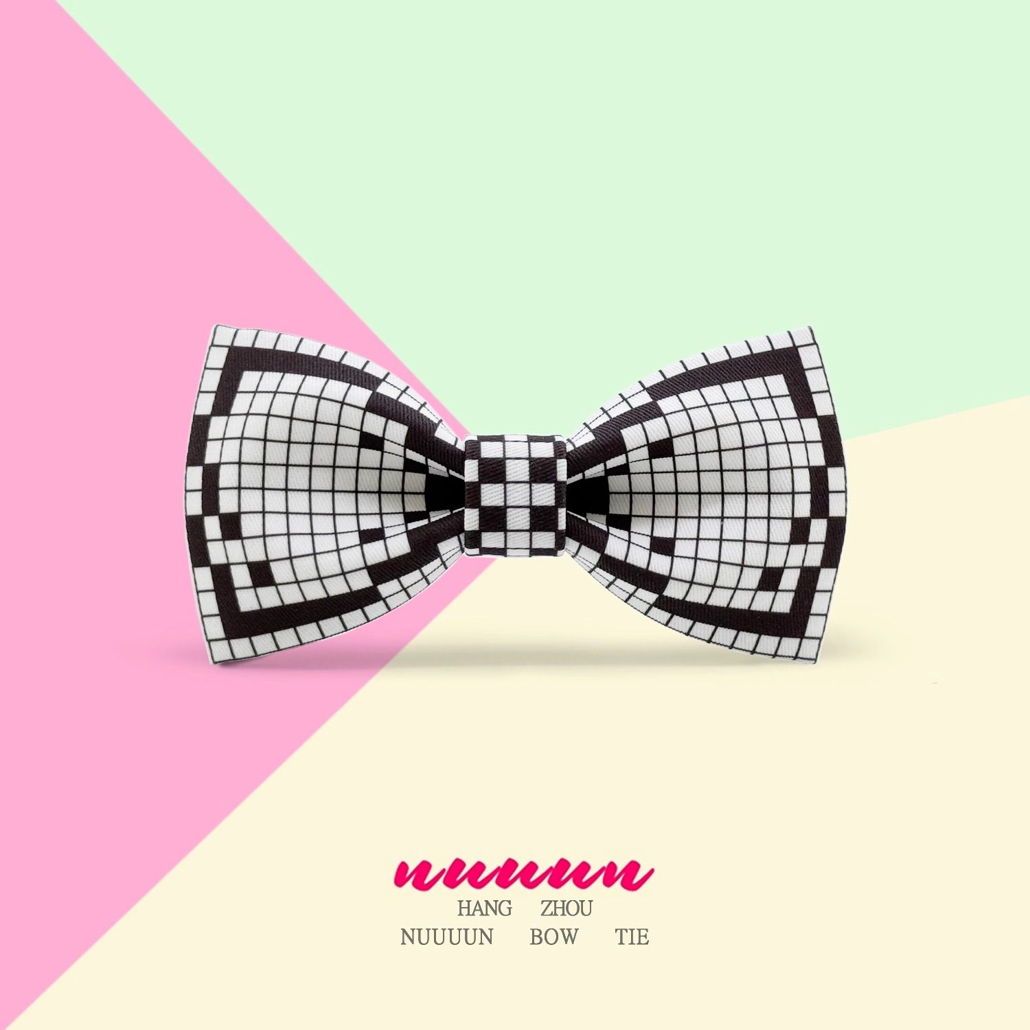 Non-design fabric lifestyle fashion bow tie/bow tie groom suit formal bow tie/bow tie pixel