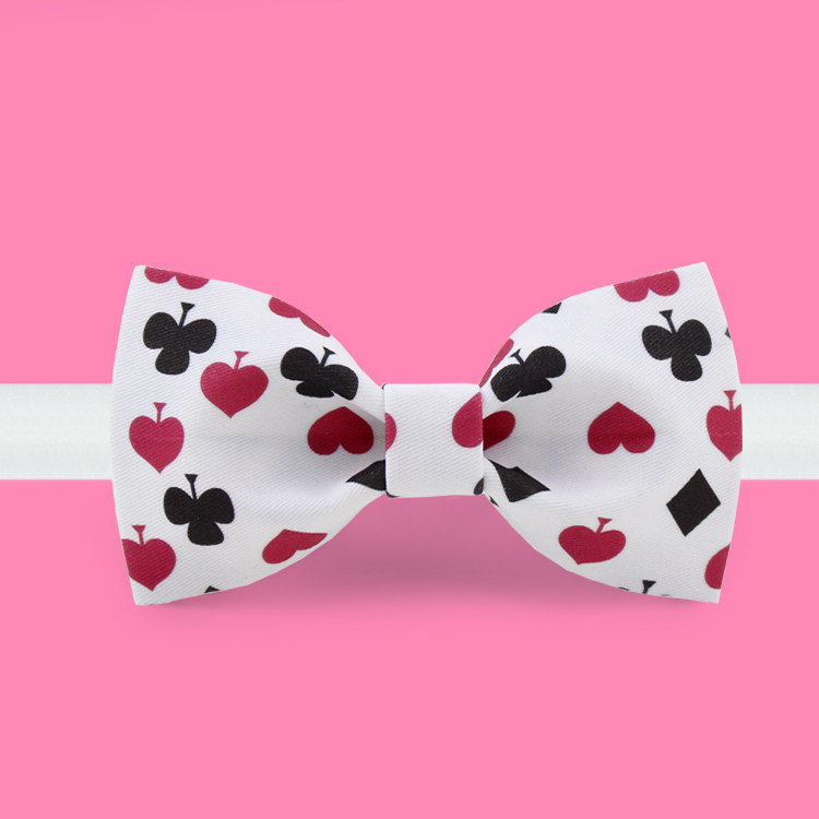 Non-design fabric lifestyle fashion bow tie bow tie groom suit formal bow tie poker