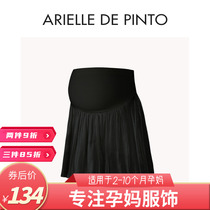 France ARIELLE DE PINTO maternity skirt summer new A-line high waist fashionable pleated style