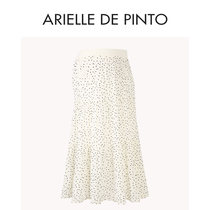 French ARIELLE DE PINTO maternity wear new summer polka-dot high-waist slimming loose belly skirt