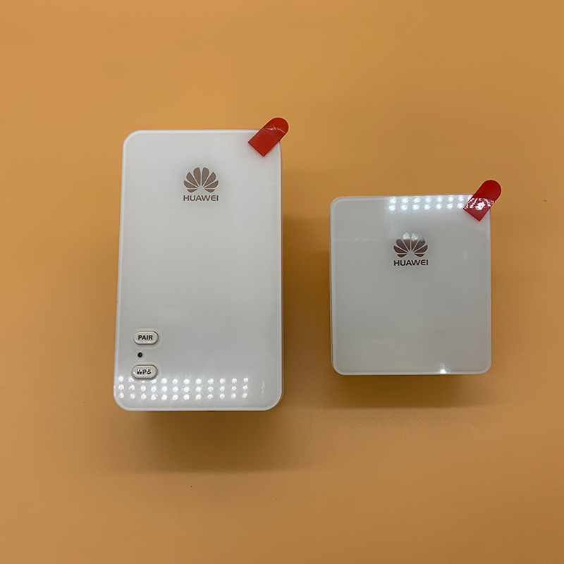 Huawei wireless power cat PT530 set power line adapter pair home through the wall WIFI router