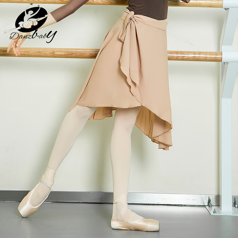 danzbaby ballet dress female chiffon skirt practice piece skirt ethnic dance skirt art exam costume DZ49