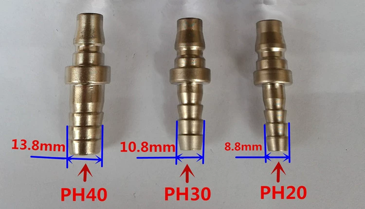 Tự khóa nhanh kết nối khí nén công cụ khí nén ống khí máy nén khí ống gió C loại nam nữ đầu 8 mm1012