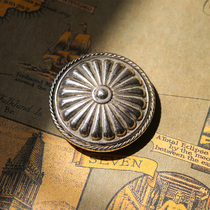 pihoo leather goods customers prefer ancient silver cloth buckle European retro button snap button