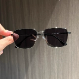 Высококачественные солнцезащитные очки двойного назначения для дальнего и ближнего света, женские чернила в большой оправе, защита от синего света, близорукость, могут сочетаться с мужской степенью