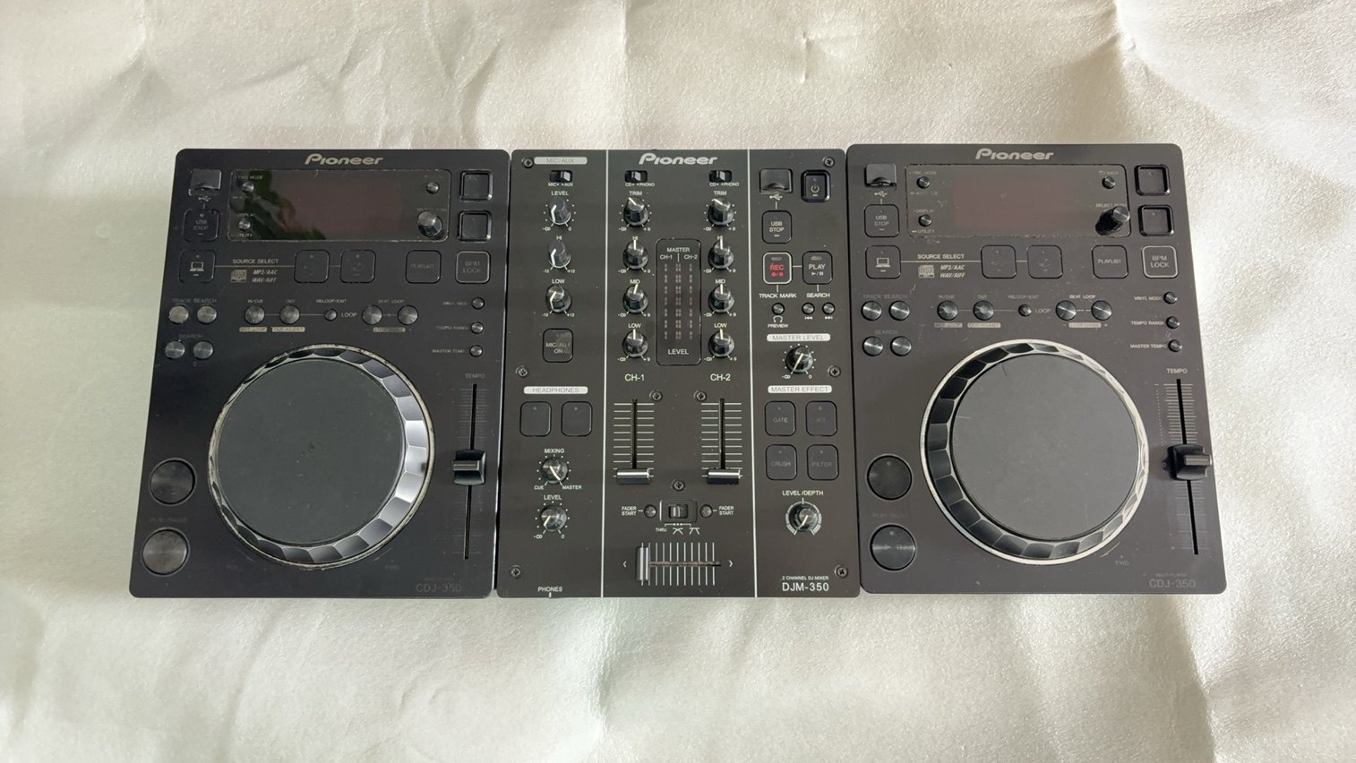 Used pioneer cdj350 + djm350: the ultimate usb-based dj mixing