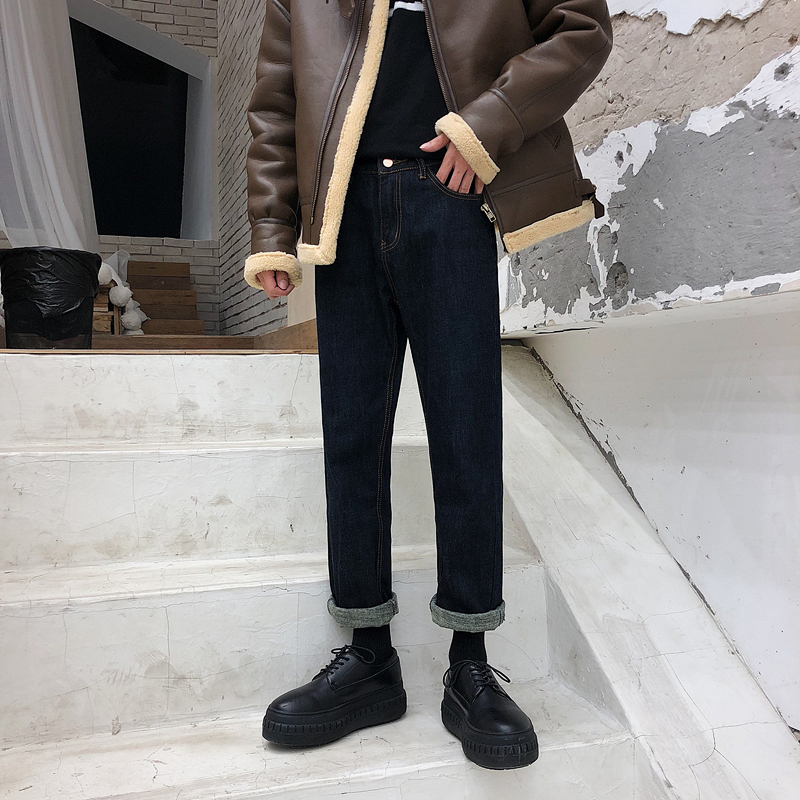 Thái độ / Phải mua! Đáy dày 6CM, giày da đen retro, giày đế thấp, nam giày sport