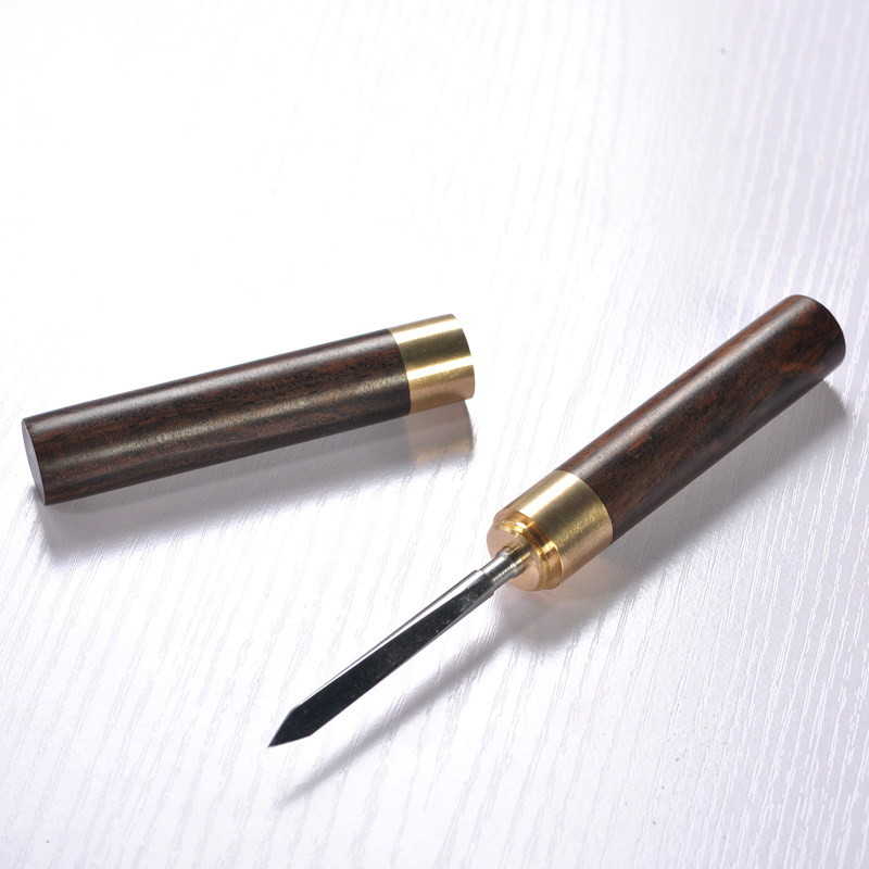 Ebony solid wood Pu'er tea box tea canister tea knife tea set tea needle tea cone tea cake shelf tools tea ceremony accessories