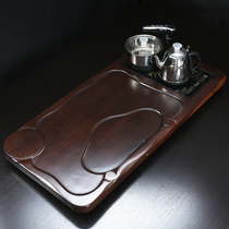Ebony Wood tea tray set fully automatic integrated home office kung fu tea table tea tray living room