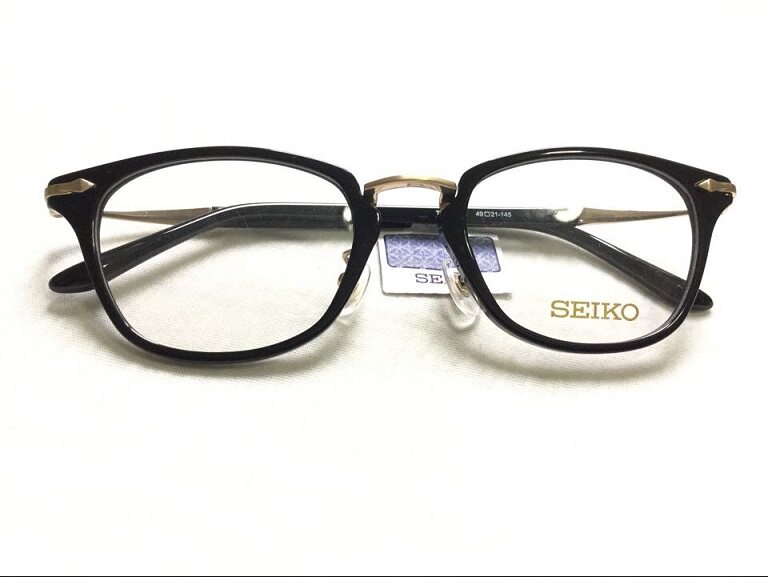 Seiko pure titanium new retro glasses frame ultra-light pure titanium full frame glasses frame myopia frame H03090