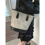 Демисезонная ретро сумка подмышку, модная вместительная и большая сумка через плечо, Южная Корея