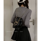 Рюкзак, сумка на одно плечо, сумка через плечо, универсальная цепь для школьников, сумка для путешествий, в стиле Шанель